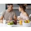 imageNervure 50 Pack Plastic Bowls with Silver Rim  12oz Disposable Soup Bowls  Heavy Duty Dessert ampamp Salad Bowl ampamp Ice Cream Bowl for Weddings Parties Dinners Catering and Everyday UseSilver