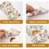 imageNervure 100PCS Fall Harvest Paper Napkins  3 Ply Pumpkin Designs with Flower Patterns  Heavy Duty Napkins for Dinner Party Kitchen Bathroom Decoration