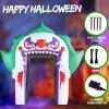 imageNervure 10FT Halloween Inflatables Clown Archway  Halloween Inflatable Outdoor Decorations with LED Lights  Giant Halloween Arch Blow Up Yard Decorations for Outdoor Garden Lawn Party Decor