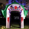 imageNervure 10FT Halloween Inflatables Clown Archway  Halloween Inflatable Outdoor Decorations with LED Lights  Giant Halloween Arch Blow Up Yard Decorations for Outdoor Garden Lawn Party Decor