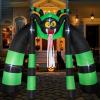 imageNervure 11 FT Halloween Inflatable Spider Archway  Halloween Inflatable Outdoor Decorations with Led Lights  Halloween Inflatables Clearance for Outside Garden Lawn Yard Party Decor