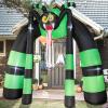 imageNervure 11 FT Halloween Inflatable Spider Archway  Halloween Inflatable Outdoor Decorations with Led Lights  Halloween Inflatables Clearance for Outside Garden Lawn Yard Party Decor