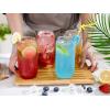 imageNervure 20 Pack Can Shaped Cups  16oz Classic Drinking Cups for Beer Iced Coffee Smoothie Boba Tea Cocktail  Cute Tumbler Cool Plastic CupClassic Clear12Pack