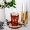 imageNervure 240PCS Gold Plastic Cups  9Oz Gold Rimmed Plastic Cups  Heavy Duty Disposable Clear Cup with Gold Rim Perfect for Weddings Receptions ampamp Parties120PCSGold10oz