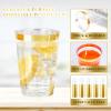 imageNervure 240PCS Gold Plastic Cups  9Oz Gold Rimmed Plastic Cups  Heavy Duty Disposable Clear Cup with Gold Rim Perfect for Weddings Receptions ampamp Parties120PCSGold12oz