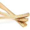 imageNervure 300PCS Gold Hammered Plastic Silverware  Heavy Duty Plastic Cutlery  Gold Disposable Utensils Includes 100 Forks 100 Knives 100 Spoons Perfect for Wedding ampamp PartyGold