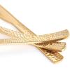imageNervure 300PCS Gold Hammered Plastic Silverware  Heavy Duty Plastic Cutlery  Gold Disposable Utensils Includes 100 Forks 100 Knives 100 Spoons Perfect for Wedding ampamp PartyGold