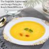 imageNervure 50PCS Purple Plastic Bowls with Gold Rim  12oz Disposable Soup Bowls Heavy Duty Salad Dessert Bowl Perfect For Weddings Parties and Everyday UseWhite and Gold