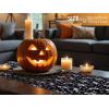 imageNervure Halloween Table Runner  Black Skeleton Table Runner  Halloween Table Decor for Halloween Party Dinner Table Decoration 13 x 72Inch