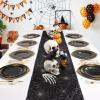 imageNervure Halloween Table Runner  Black Spider Web Table Runner  Halloween Table Decor for Halloween Party Dinner Table Decoration 13 x 72Inch