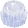 imageNervure 102PCS Disposable Plates  Heavy Duty Clear Dinner 1025quot 51pc ampamp Dessert 75quot 51pc for Weddings ampamp Parties