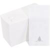 imageNervure 50 Pack Silver Paper Napkins  Cloth Like Disposable Napkins  Line Fell Dinner Napkins  Silver Christmas Tree Heavy Duty Hand Towels for PartySilver
