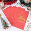 imageNervure 100PCS Christmas Nativity Paper Napkins Scene  The Birth of Jesus Scene Dinner Napkins  Disposable Red Gold Paper Napkins Hand Towels for Dinner Holiday Xmas Party Christmas Eve Decor