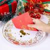 imageNervure 100PCS Christmas Nativity Paper Napkins Scene  The Birth of Jesus Scene Dinner Napkins  Disposable Red Gold Paper Napkins Hand Towels for Dinner Holiday Xmas Party Christmas Eve Decor