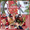 imageNervure 100PCS Red Christmas Paper Napkins  Christmas Napkins Disposable  3Ply Heavy Duty Christmas Guest Hand Towels for Home Kitchen Bathroom Winter Holiday Xmas Party Decorative