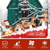 imageNervure 13 FT Christmas Inflatables Outdoor Decorations  Giant Christmas Santa Claus with Reindeer Inflatables  Christmas Blow Up Indoor Outdoor Garden Holiday Yard Christmas DecorationsReindeer