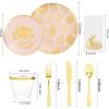 imageNervure 175PCS Blue Plastic Plates  Christmas Plastic Dinnerware Set  Christmas Dog Plates Include 25Dinner Plates 25Salad Plates 25Forks 25Knives 25Spoons 25Cups 25Napkins for ChristmasEaster Egg