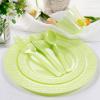 imageNervure 150pcs Green Plastic Plates with Green Hammered Silverware include 25Dinner Plates 25Dessert Plates 25Knives 25Forks 25Spoons ampamp 25Cups for StPatricks Day ampamp Parties ampamp Mothers Day