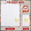 imageNervure 100PCS Christmas Nativity Paper Napkins Scene  The Birth of Jesus Scene Dinner Napkins  Disposable White Gold Paper Napkins Hand Towels for Dinner Holiday Xmas Party Christmas Eve Decor