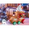imageNervure 5Ft Christmas Dog Inflatables  Outdoor Christmas Inflatable Decorations  Christmas Blow Up Yard Decorations Builtin LED Lights for PartyGingerbread Man