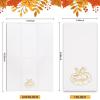 imageNervure 50 PCS Thanksgiving Paper Napkins  Cloth Like Paper Napkins with Gold Pumpkin  Linen Feel Thanksgiving Disposable Hand Towels Napkins for Fall Friendsgiving Dinner Party Bathroom Decor