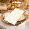 imageNervure 100PCS Christmas Paper Napkins  Christmas Disposable Tree Napkins  Premium Quality 3Ply Dinner Napkins  White Guest Hand Towels for Home Kitchen Bathroom Holiday Party Decorative