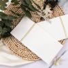 image:imageNervure 100PCS Black Paper Napkins with Builtin Flatware Pocket  Black and Gold Prefolded Cloth Like Disposable Napkins  Heavyduty LinenFeel Dinner Napkins for Party amp Halloween amp Fathers DayGold
