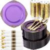 Clear Purple Gold