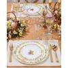 image:imageNervure 40pcs Easter Plastic Plates  Bunny Plates Set Includes 20PCS 1025 Dinner Plate amp 20PCS 75 Dessert Plate Heavy duty Plates Easter Pink Eggs Rabbit plates Perfect for Easter PartyPink  Green