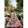image:imageNervure 32Pcs 4th of July Plastic PlatesRed White Blue Plates Disposable  God Bless America1025 and 75 Heavyweight Dinner Dessert Plastic Plate Perfect for Independence Day Patriotic DecorBlueRed4th of July